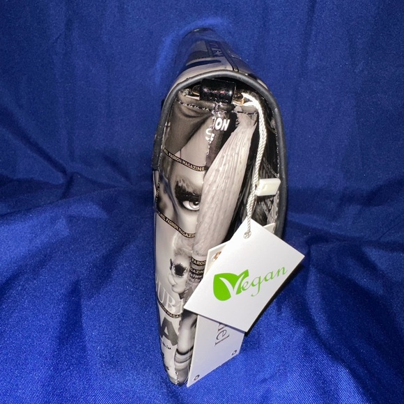 🩶🖤 Michelle Obama Crossbody/Clutch - Picture 7 of 10